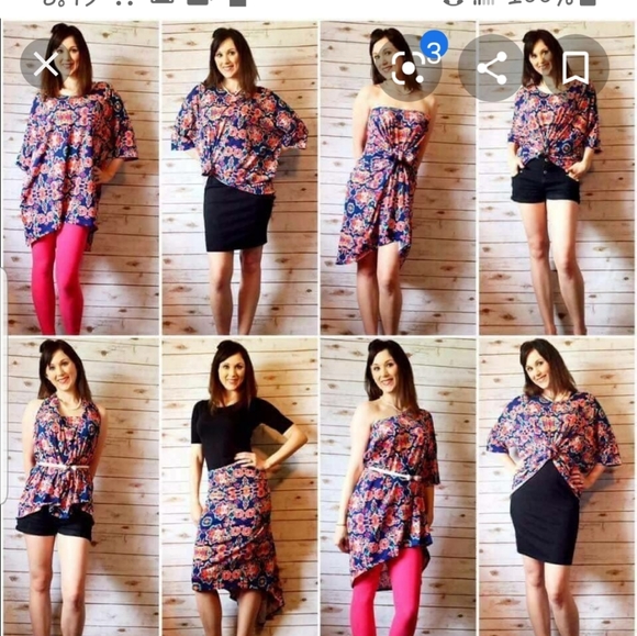 LuLaRoe Irma Tunic - Picture 7 of 8